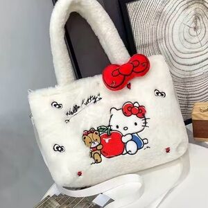 Hello Kitty White and Red Shoulder Bag